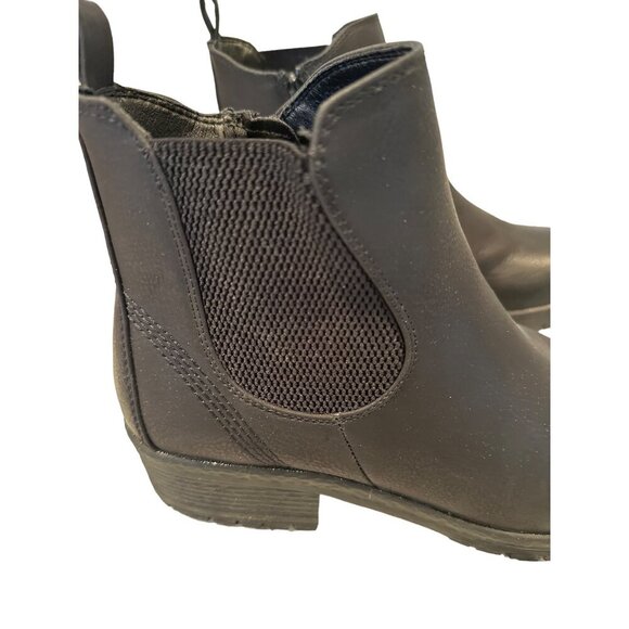 Vintage 7 Eight Shayden Side Zip Chunky Heel Ankle Booties Size 10 - Picture 2 of 9